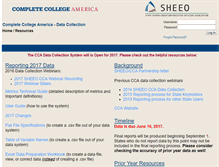 Tablet Screenshot of ccacollection.sheeo.org